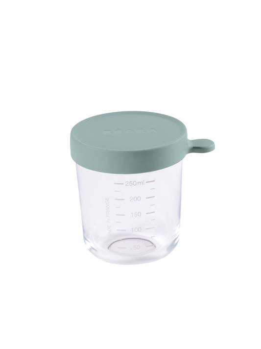 Glasbehälter mit hermetischem Verschluss 250 ml