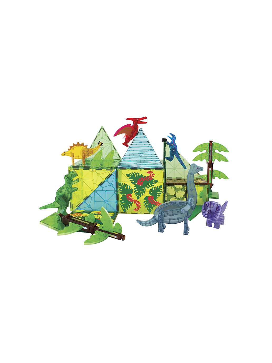 Magna Tiles Dino World XL 50 el.