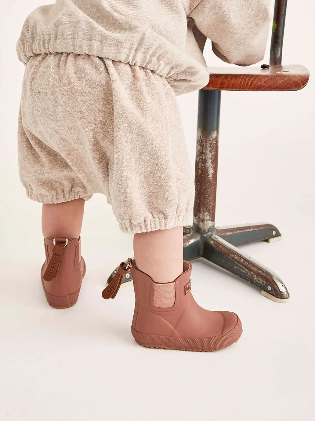 Babygummistiefel mit Baumwollfutter