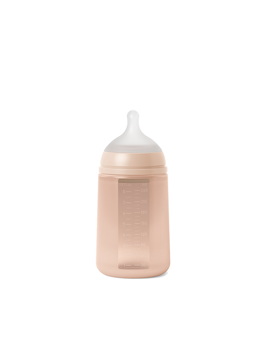 Anti-Kolik-Silikon-Babyflasche SX Pro Color Essence