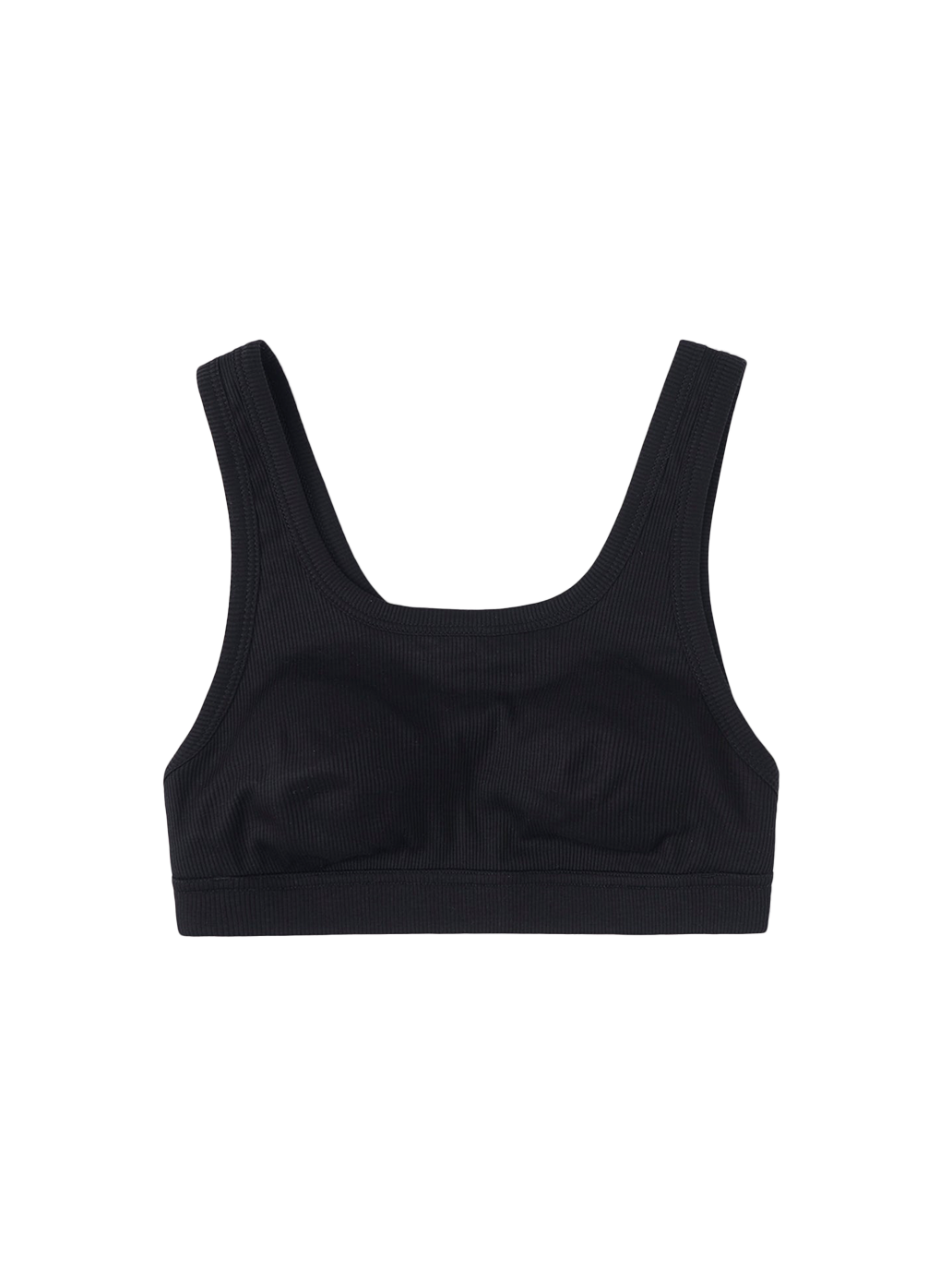 Soutien-gorge débardeur côtelé-flex en coton biologique