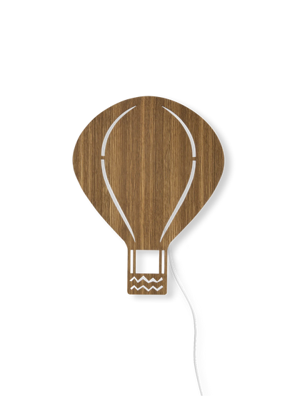 applique en bois Air Balloon Lamp