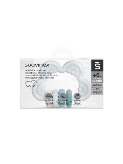 Anneau de dentition en silicone nuage