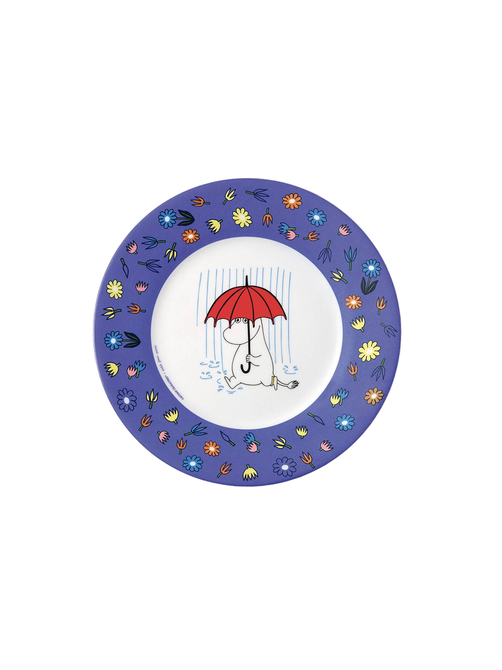 Assiette enfant mélamine Moomin