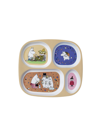 Assiette fendue Moomin