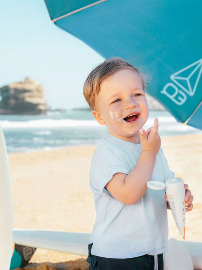 Crème solaire minérale pour enfants et bébés SPF 50