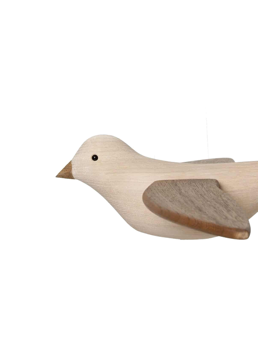Mobile oiseau koko volant en bois