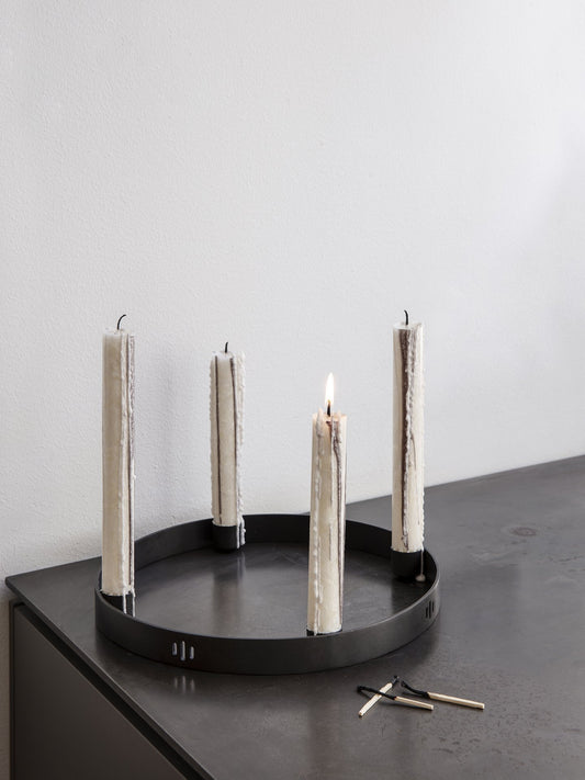 lot de deux bougies de table Duo Candle