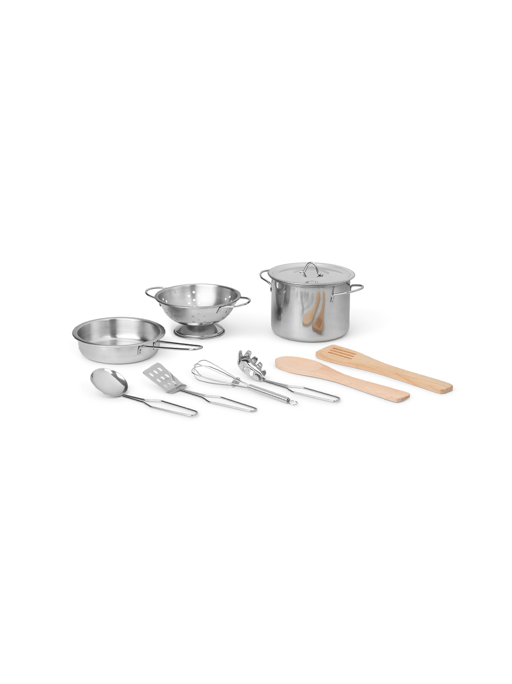 Ensemble de casseroles en métal Toro Play Kitchen Tools