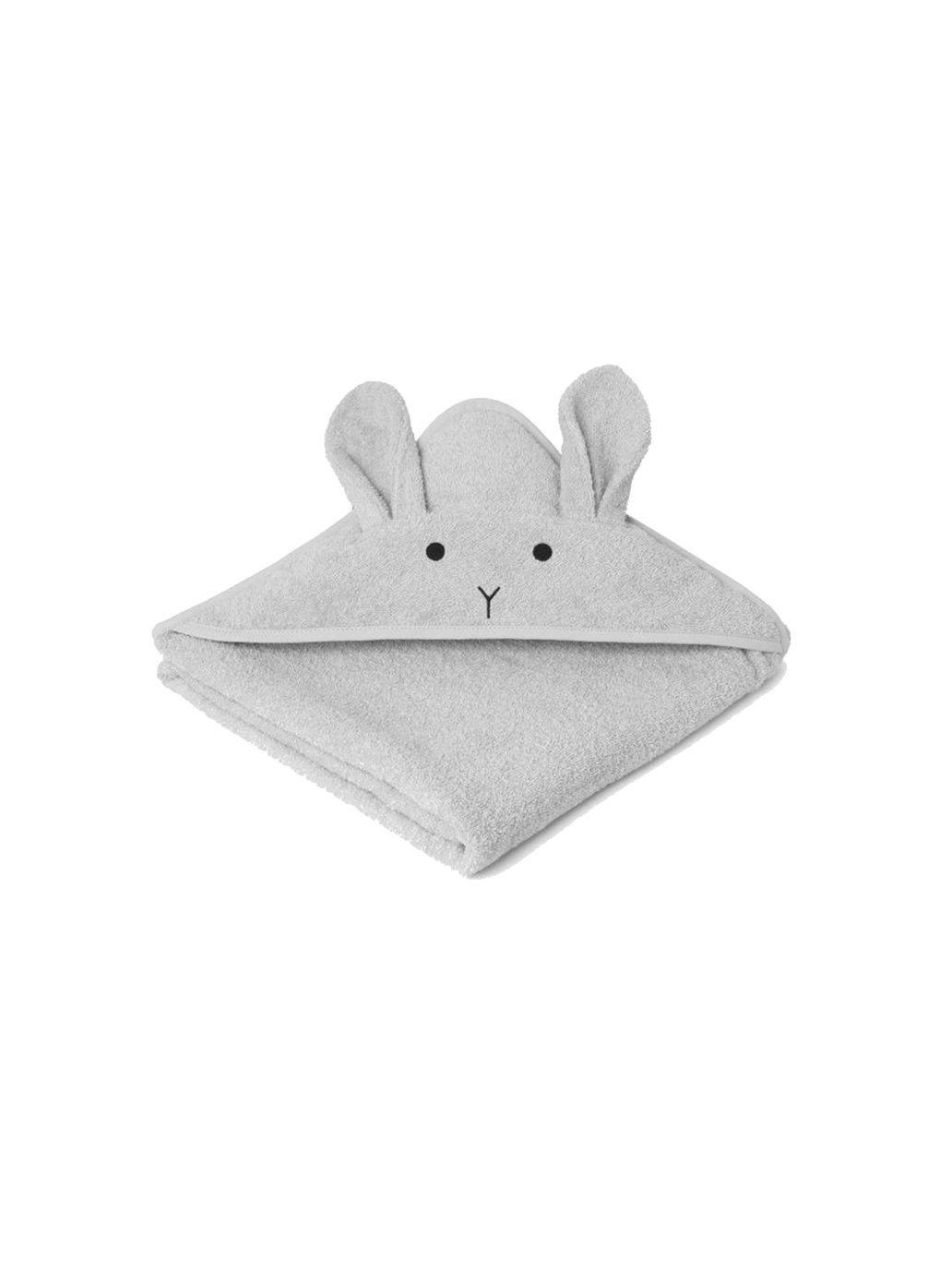 serviette bébé en tissu éponge de coton biologique avec capuche Albert