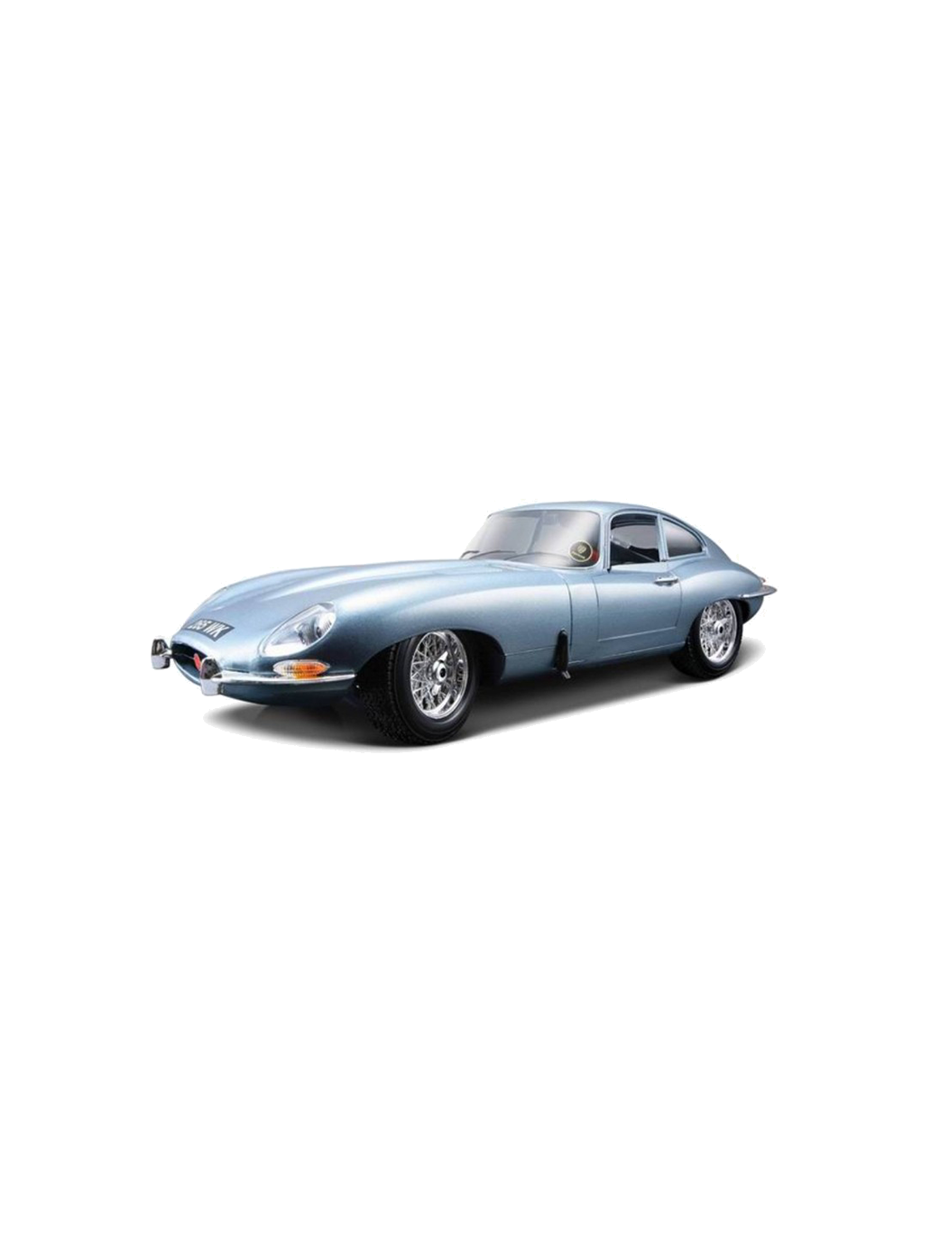 Großes Modellauto Jaguar E-Type Coupé aus Metall