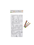 Mini livre de coloriage Playpa en rouleau