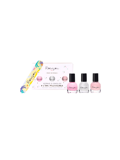 Vernis à ongles pour enfants, pack de 3