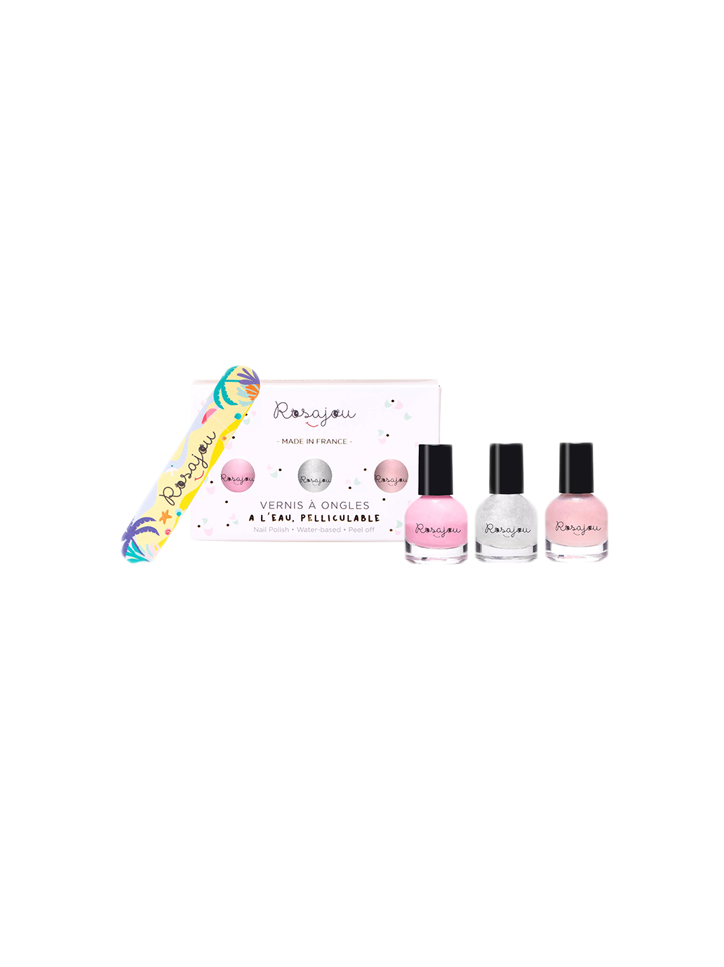 Vernis à ongles pour enfants, pack de 3