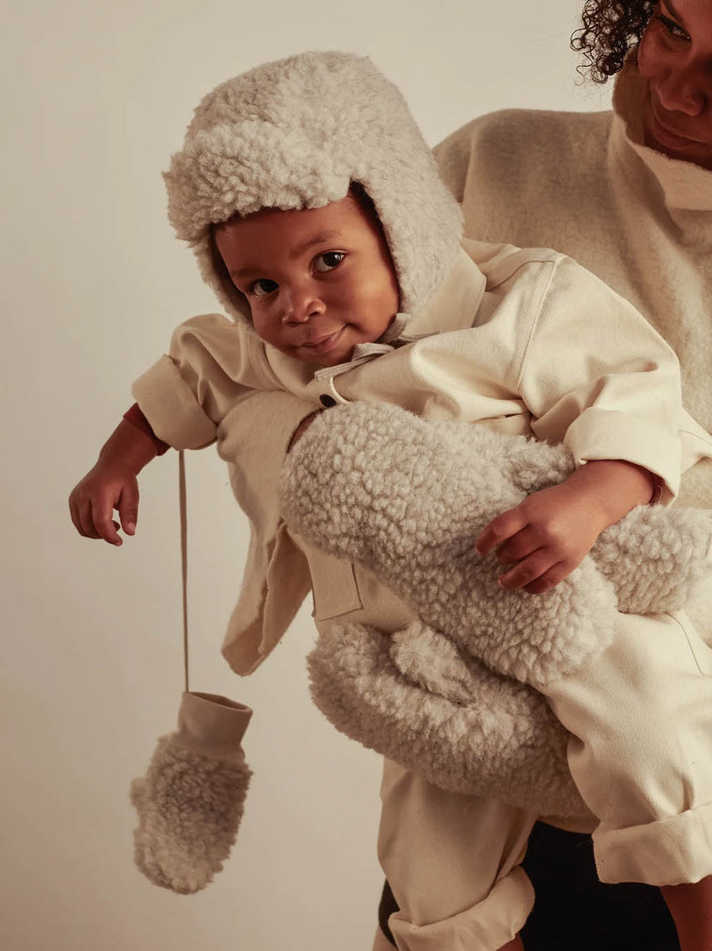 Baby-Fäustlinge aus Wolle