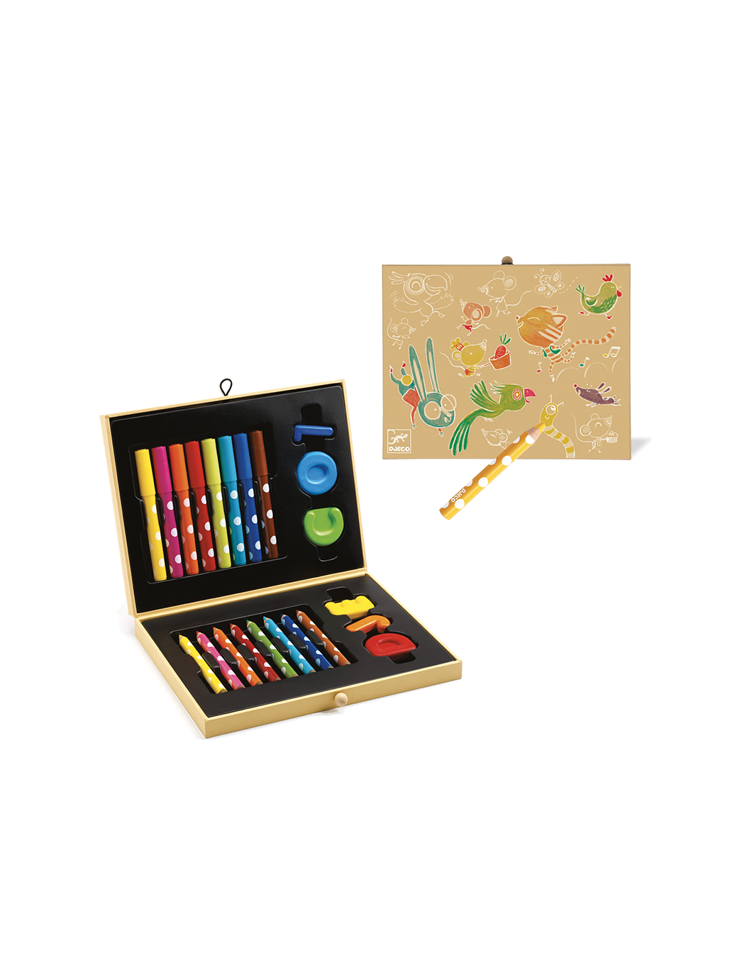 Coffret artistique de couleurs