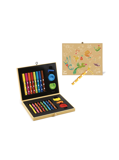 Coffret artistique de couleurs