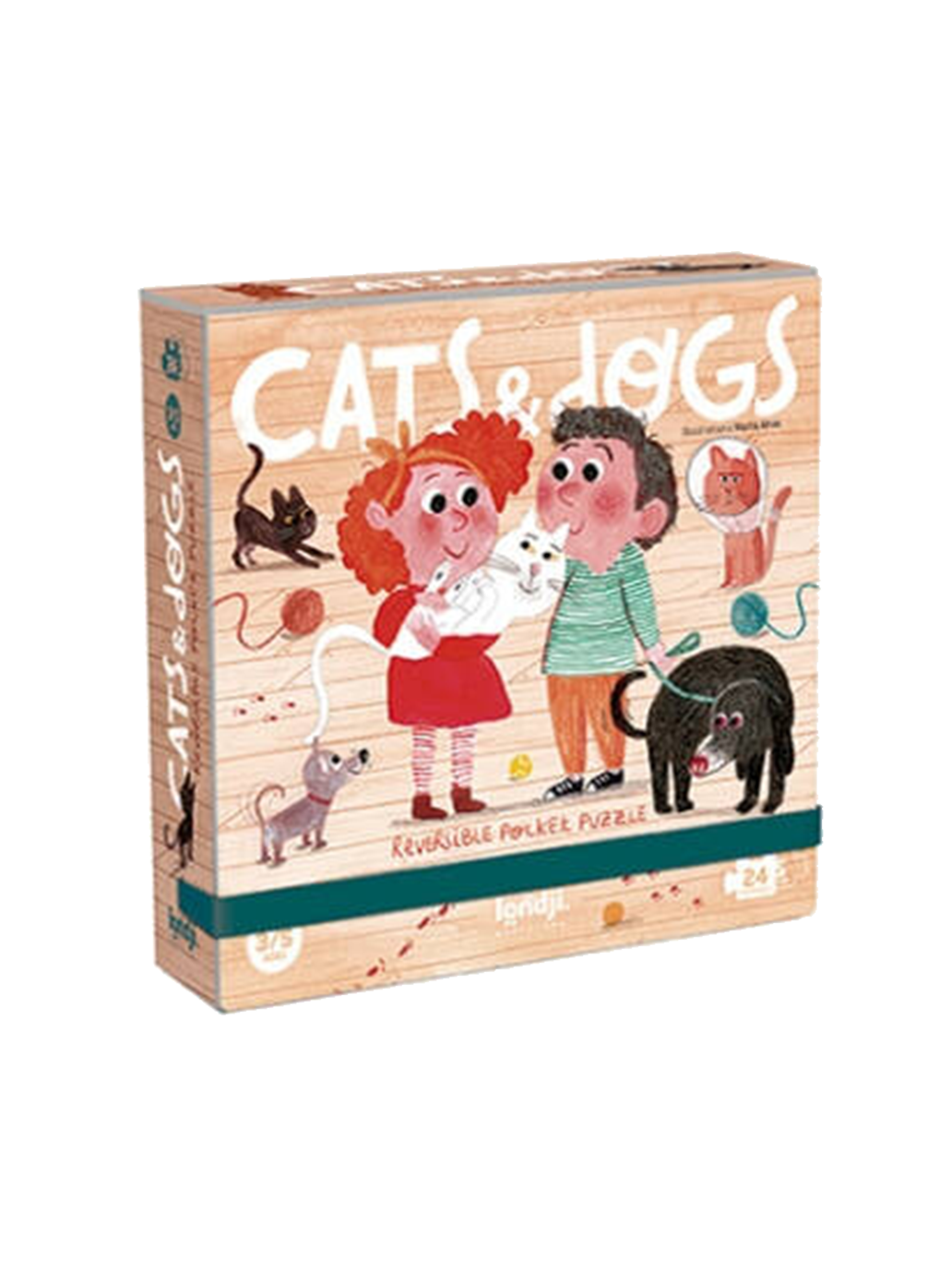 Puzzles de poche pour enfants 24 pièces