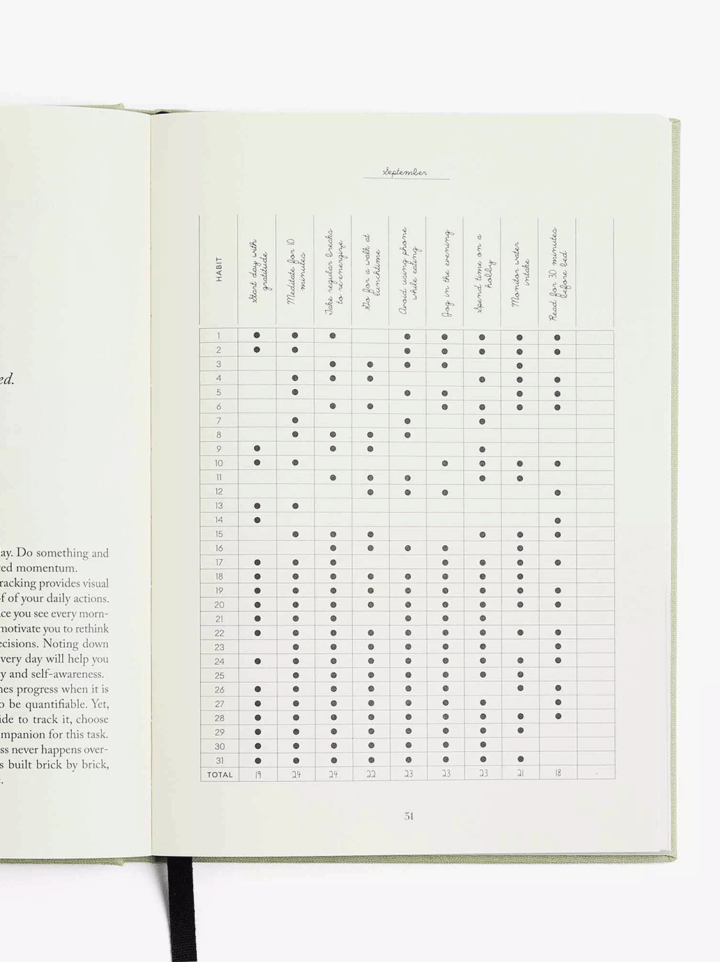 Das Notizbuch „Five Minute Journal“.