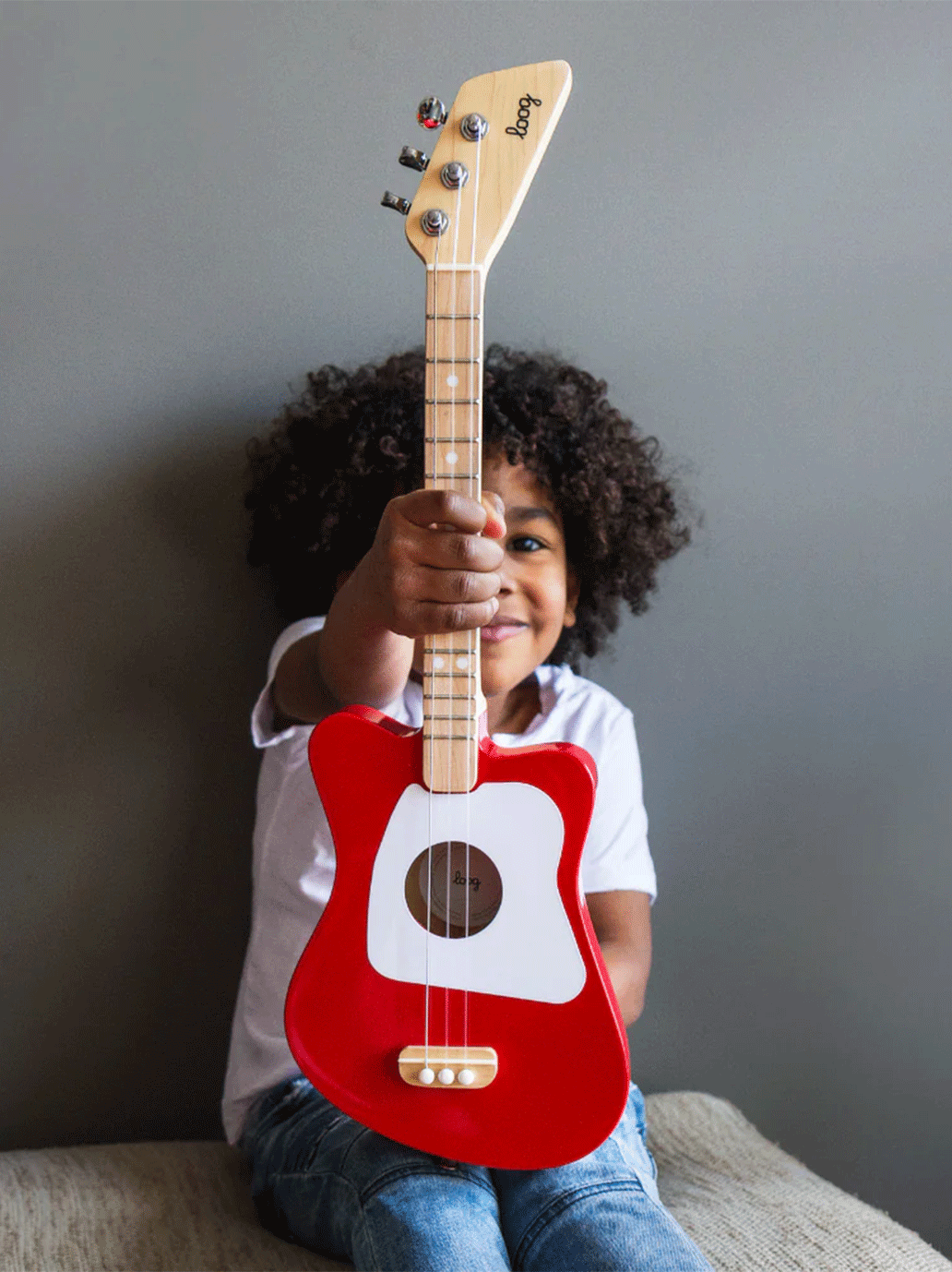 Mini guitare acoustique Loog