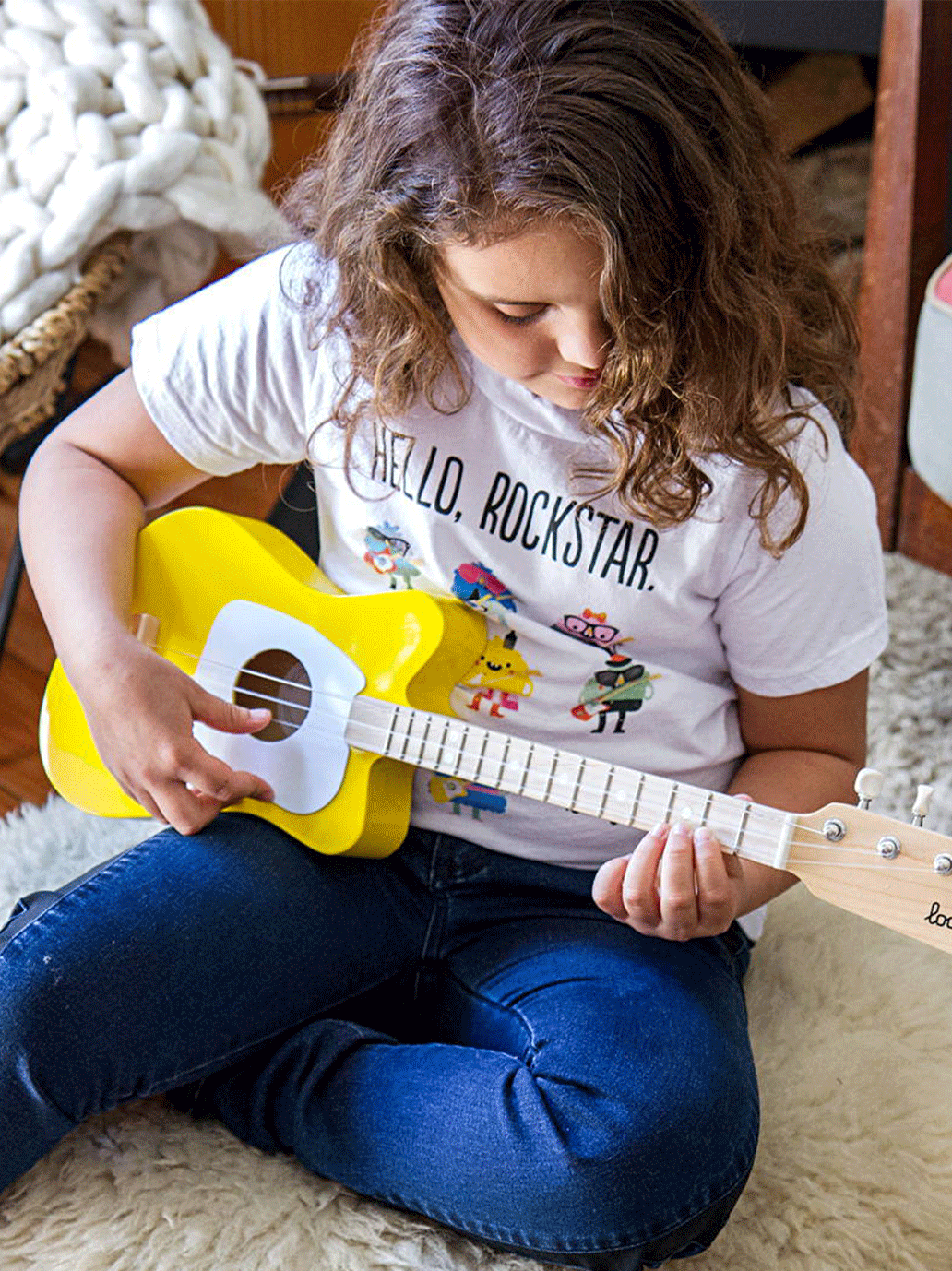 Mini guitare acoustique Loog