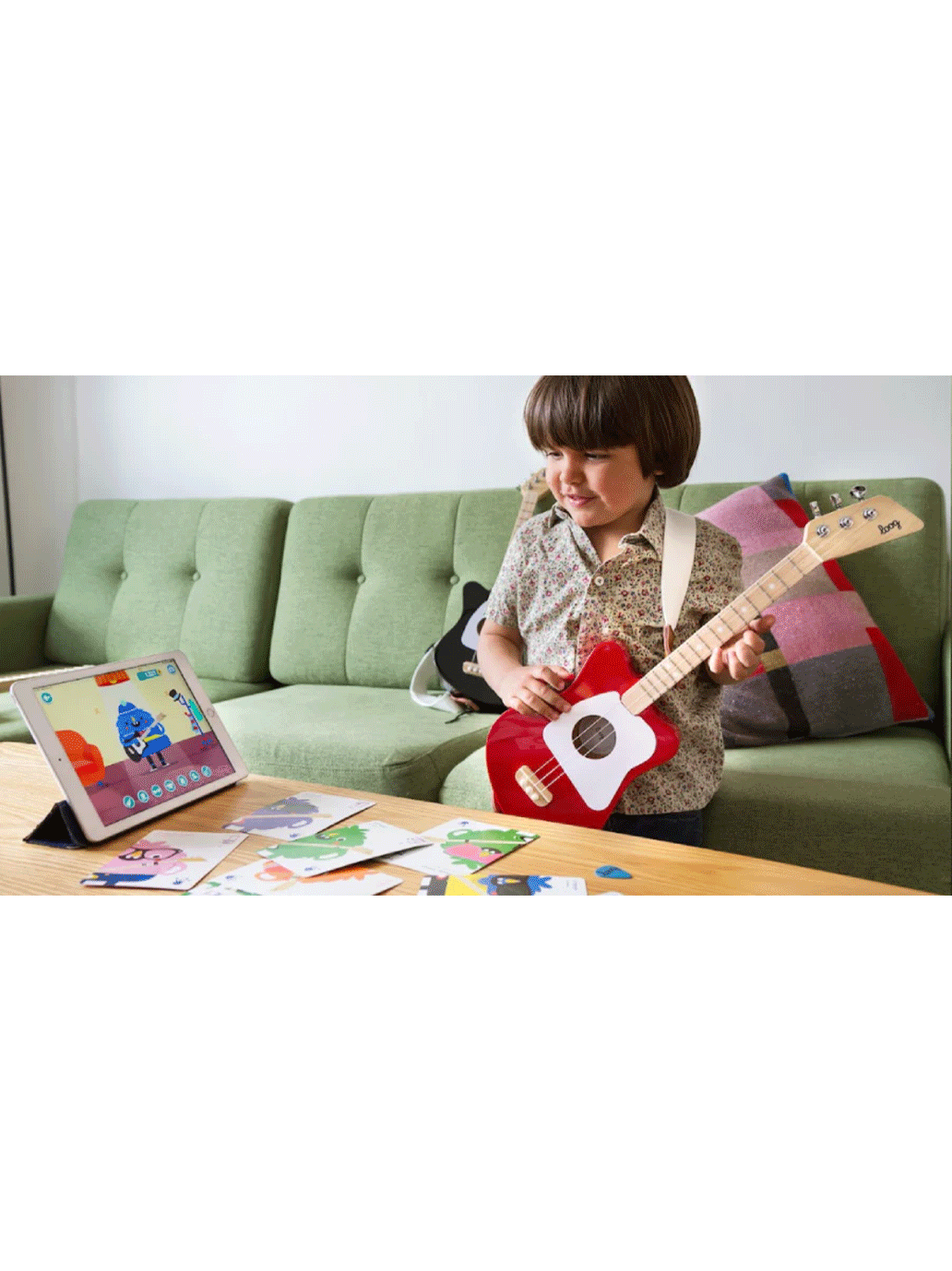 Mini guitare acoustique Loog