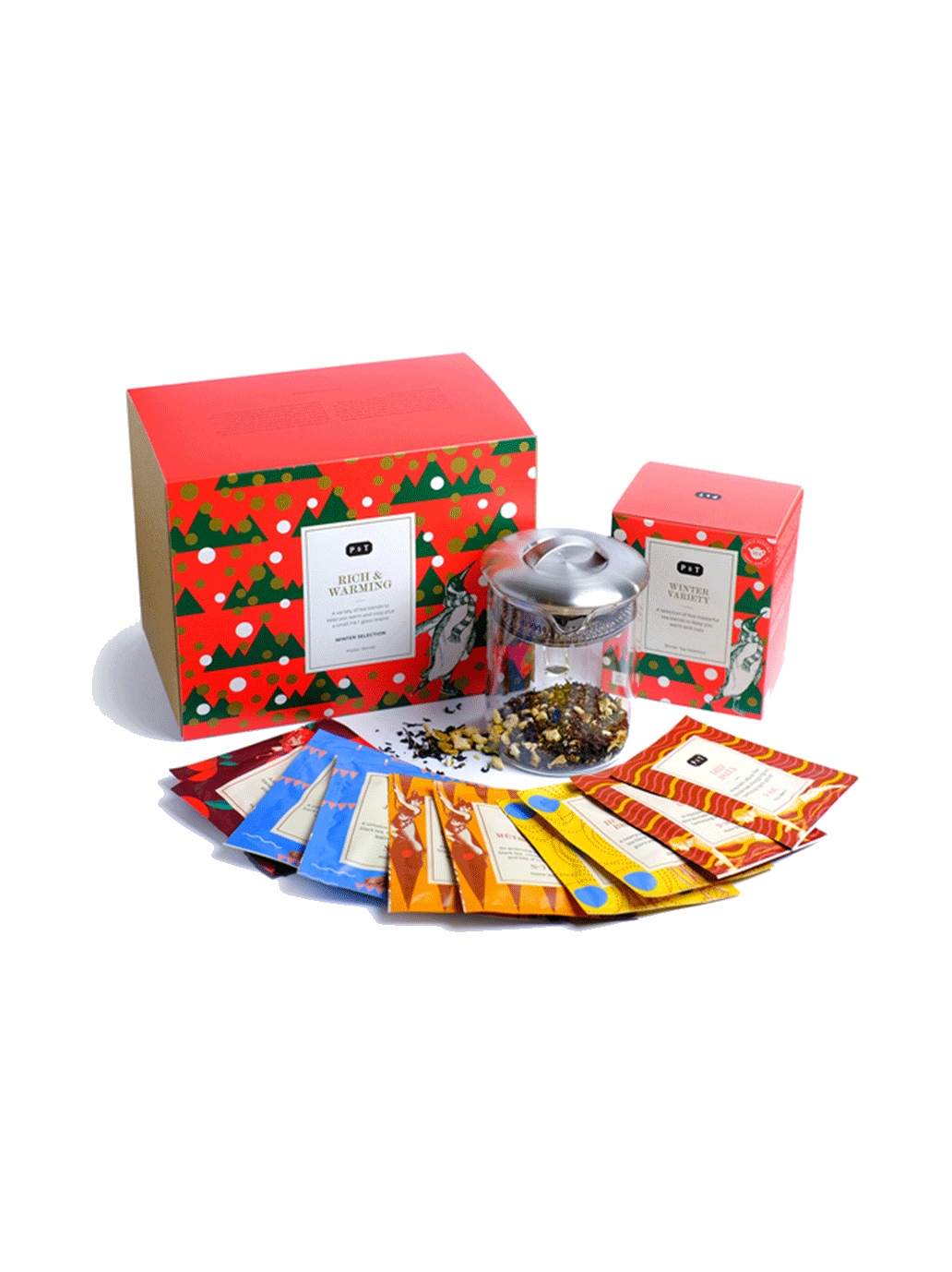 Coffret Thé + Infuseur Sélection Hiver