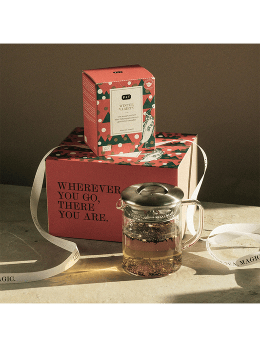 Geschenkset Tee + Teesieb Winter Selection