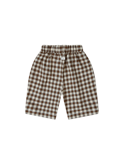 Gingham-Reisehose