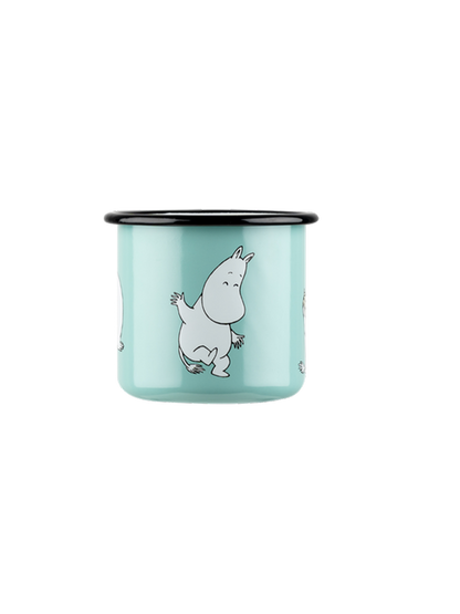 Mug rétro en émail Moomin 3,7 dl