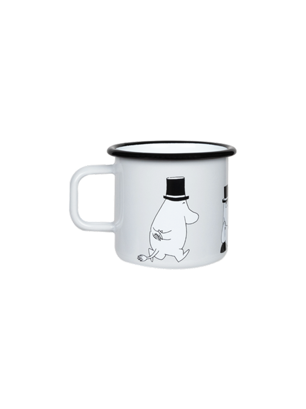 Mug rétro en émail Moomin 3,7 dl