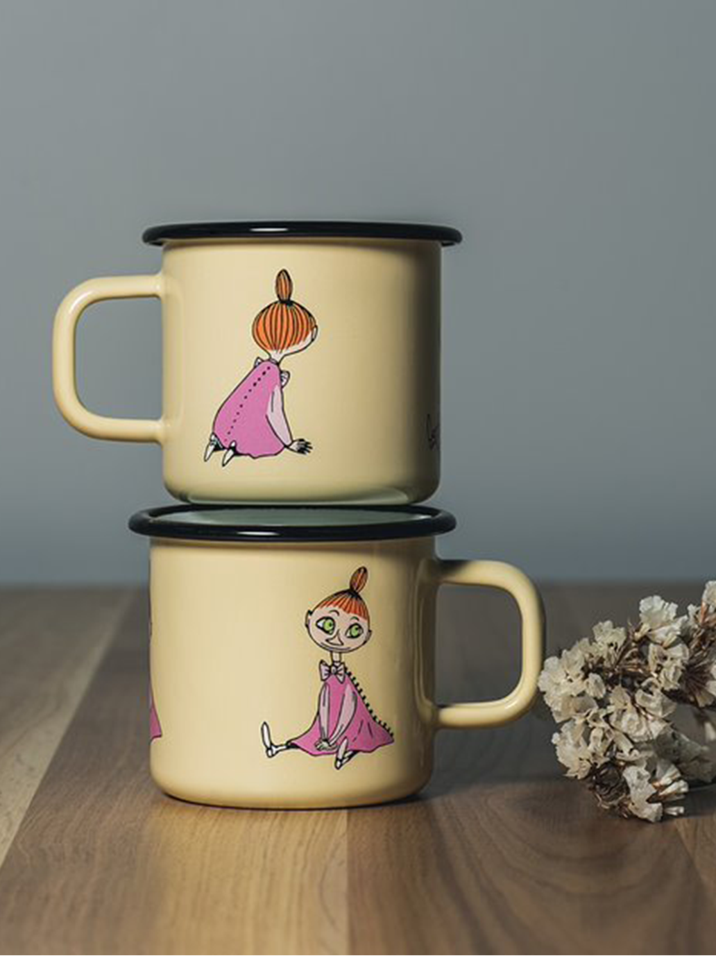 Mug rétro en émail Moomin 3,7 dl