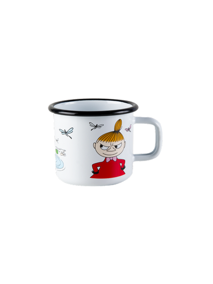 Mug rétro en émail Moomin 3,7 dl