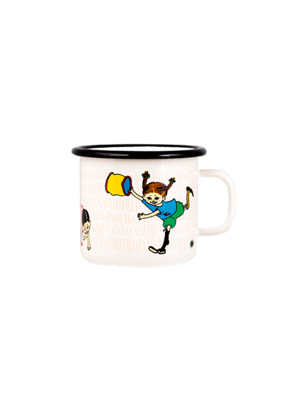 Retro Emaillebecher Pippi 2,5 dl