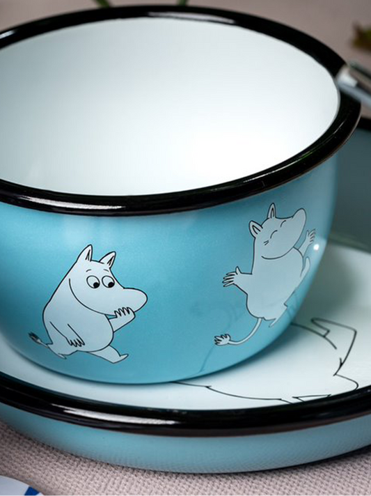 Bol rétro en émail Moomin 6 dl