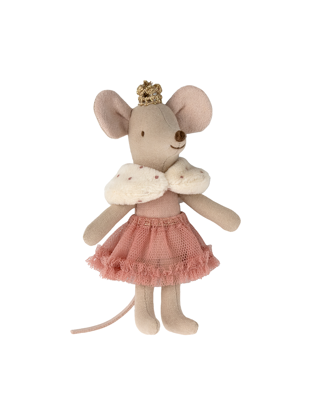 Souris princesse dans une boîte d'allumettes