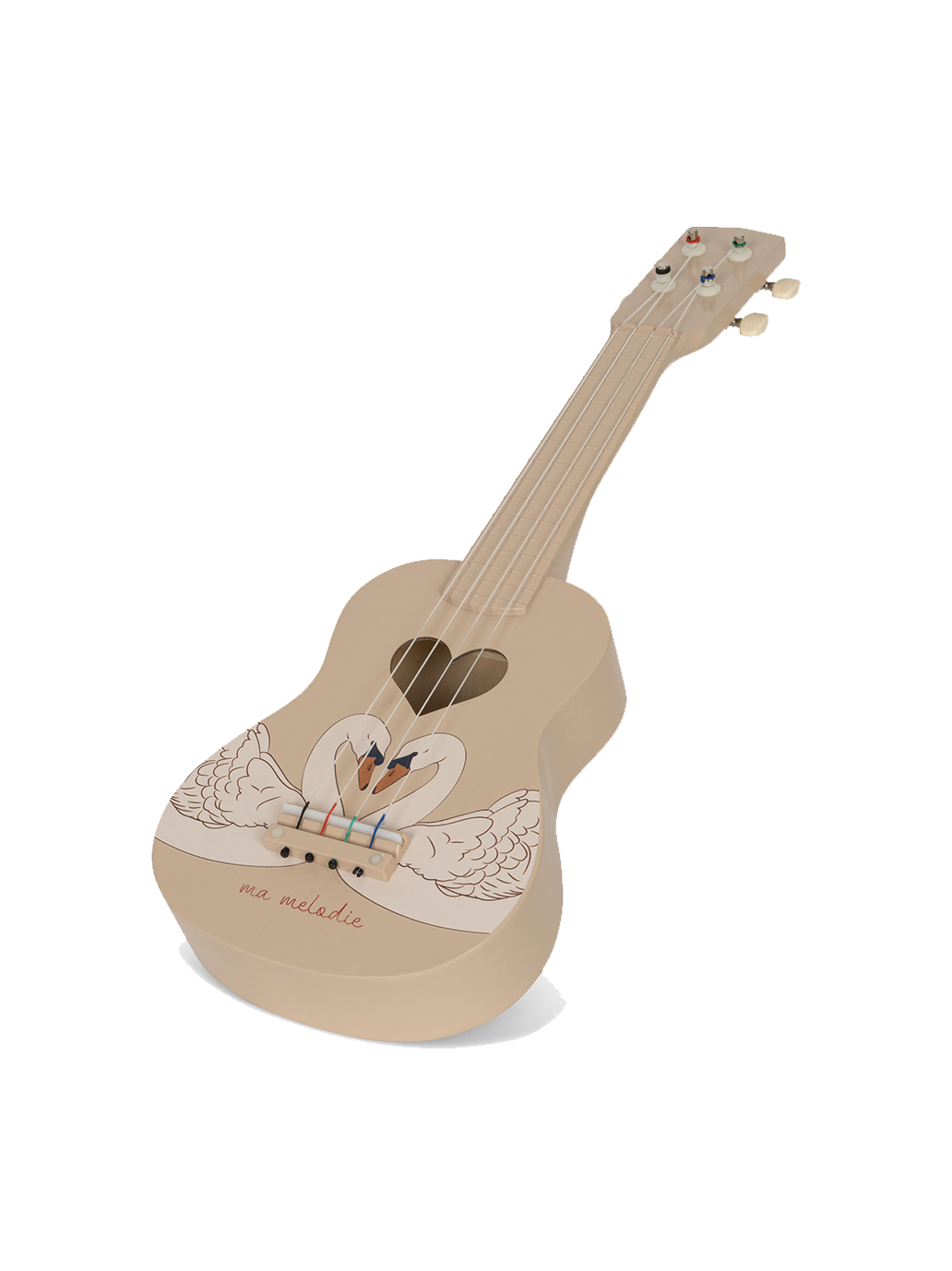 Holz-Ukulele-Gitarre für Kinder