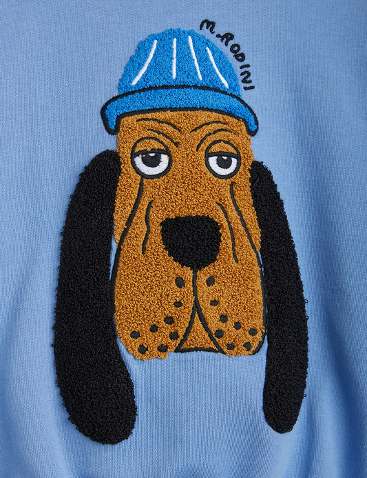 Sweat-shirt Bloodhound en chenille