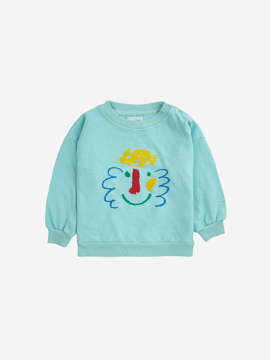 Baby Happy Mask Sweatshirt