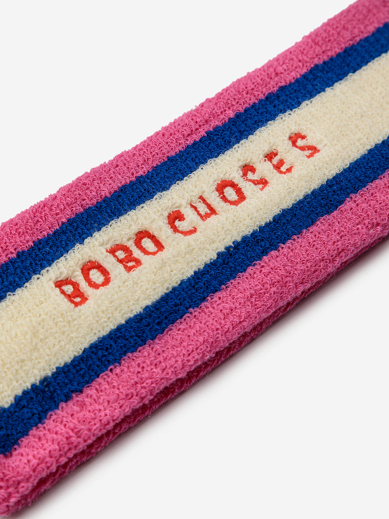 Bobo Choses rosa Handtuch-Stirnband