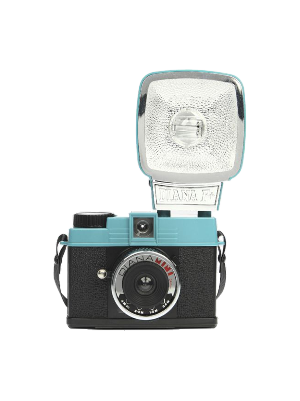 Appareil photo analogique Diana Mini & Flash demi-cadre et carré