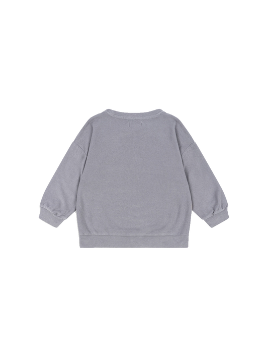 Itty-Sweatshirt aus Baumwollfrottee