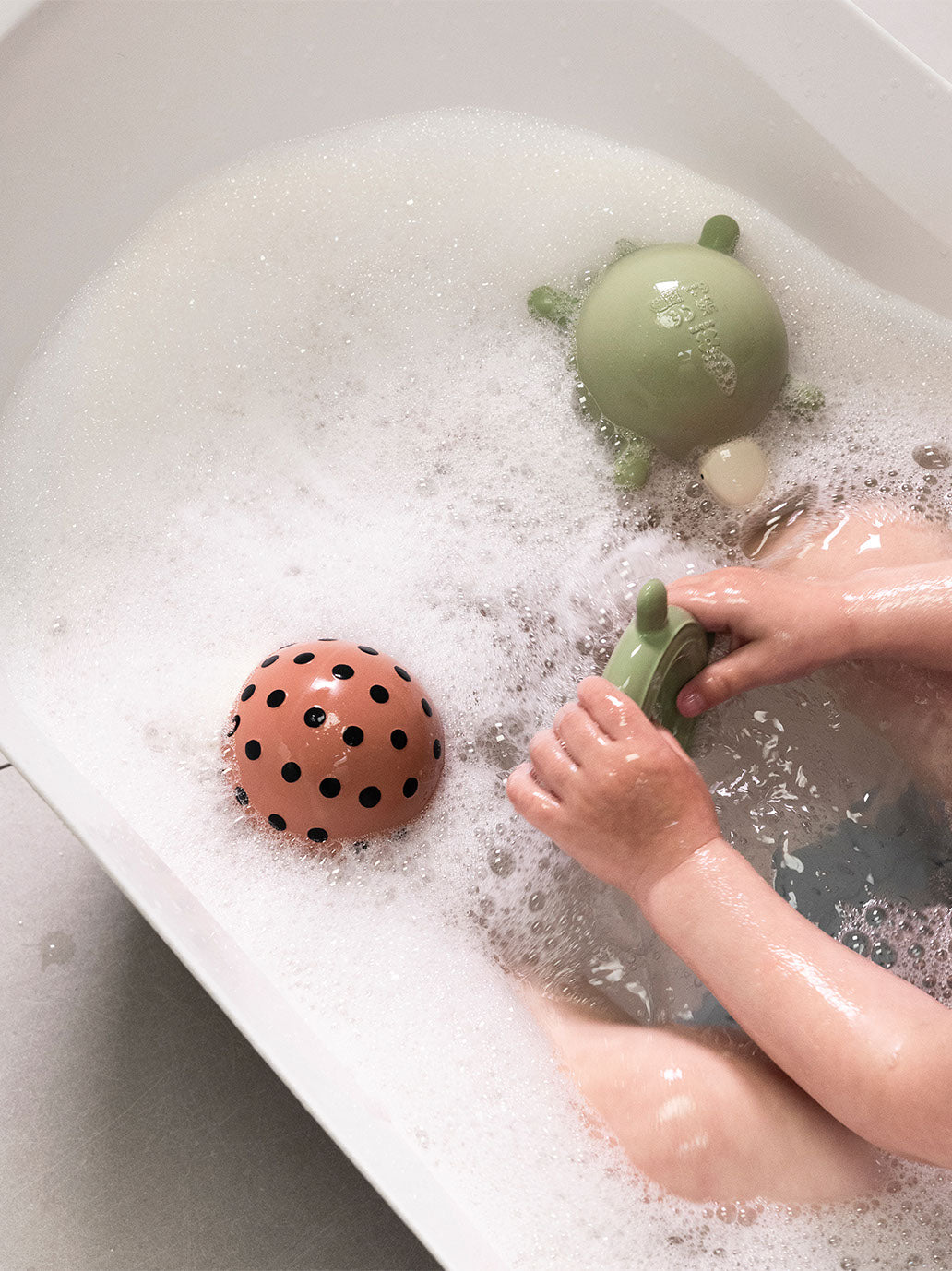 Boule de bain en caoutchouc