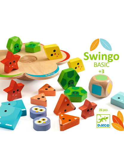 Swingo Basic-Arcade-Spiel aus Holz