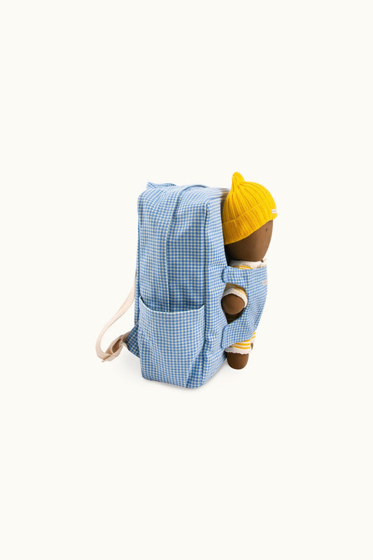 Rucksack mit Babytrage für eine Puppe