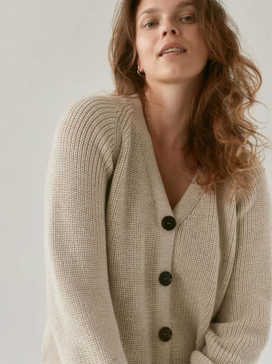 Cardigan Chunky en laine mérinos pour femme