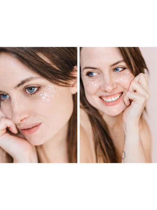 Bio-Glitter für Gesicht und Körper
