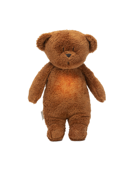 summender Bio-Teddybär mit Nachttischlampe