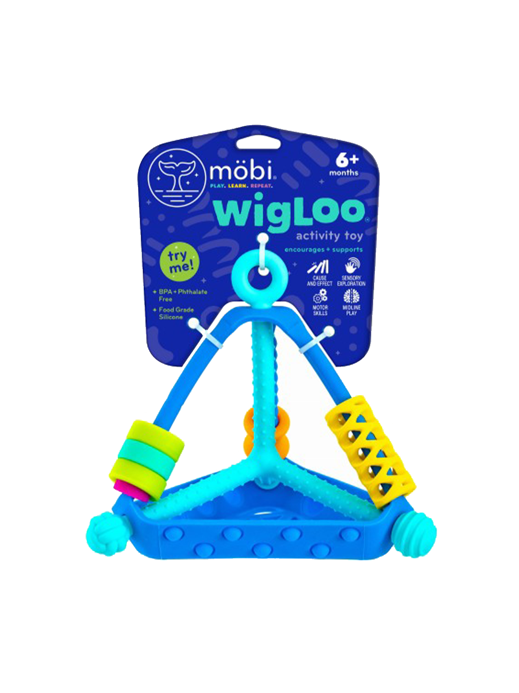 Jouet pyramide sensorielle Wigloo