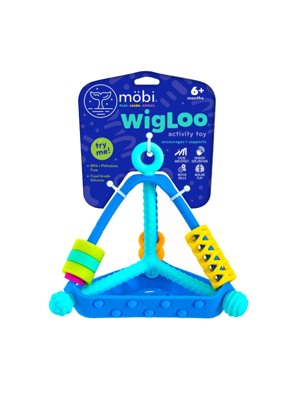 Wigloo sensorisches Pyramidenspielzeug